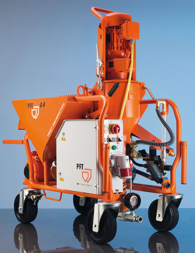 Noleggio intonacatrice Napoli