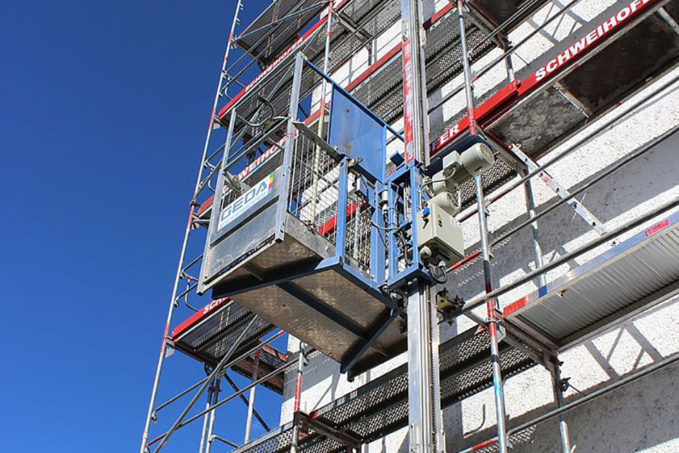 Noleggio montacarichi da cantiere Napoli