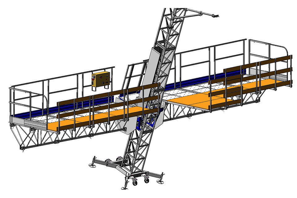 Noleggio ponte autosollevante Napoli